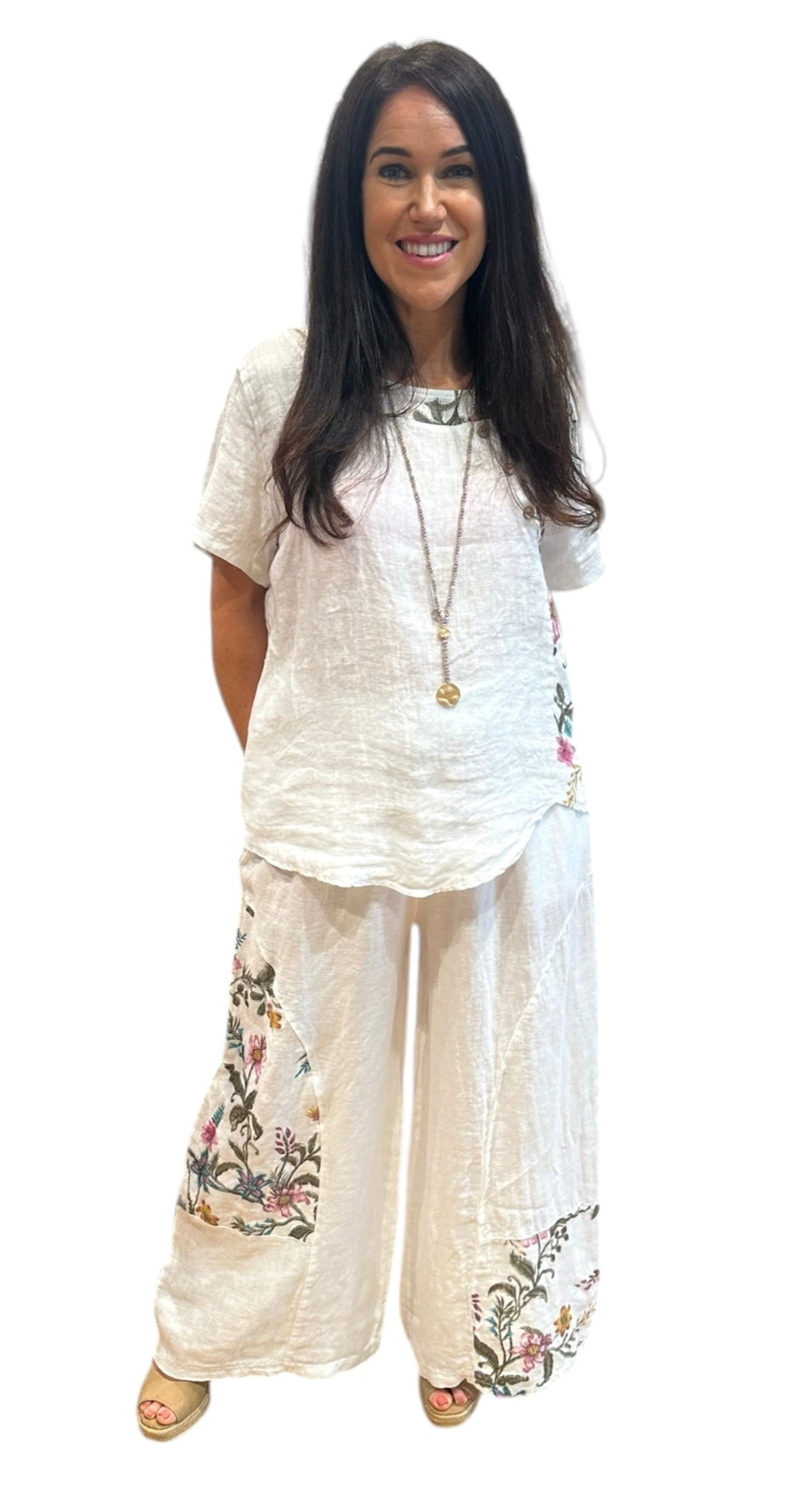 Floral Forest Trousers