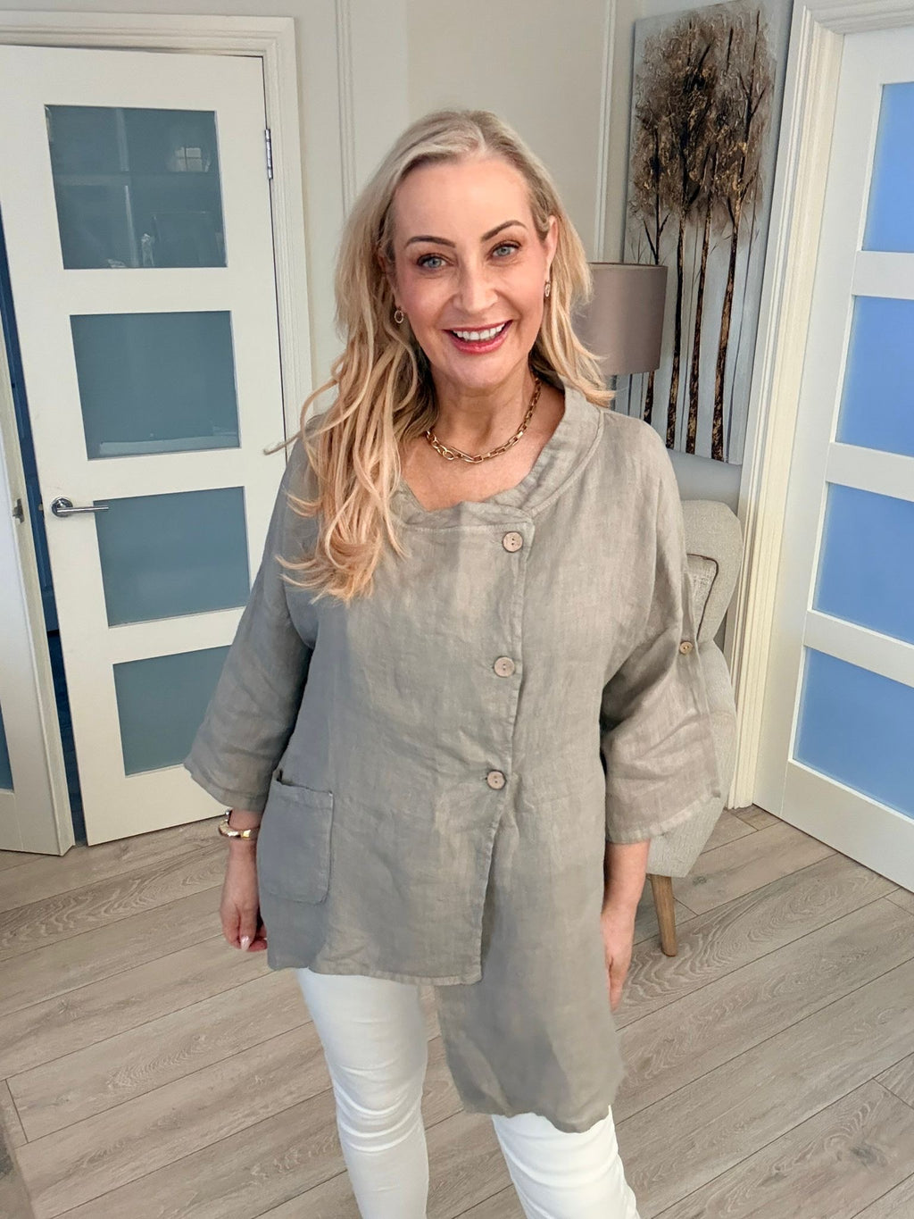Cala Linen Jacket
