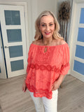 Coral Crush Top
