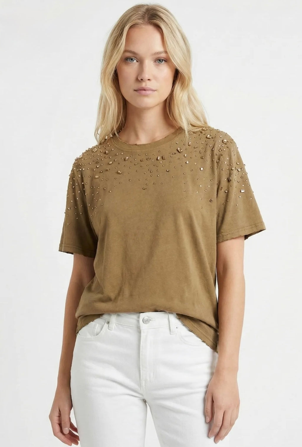 Gigi T-shirt with Diamonds