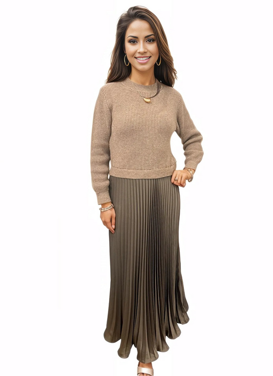 Pleated Dress