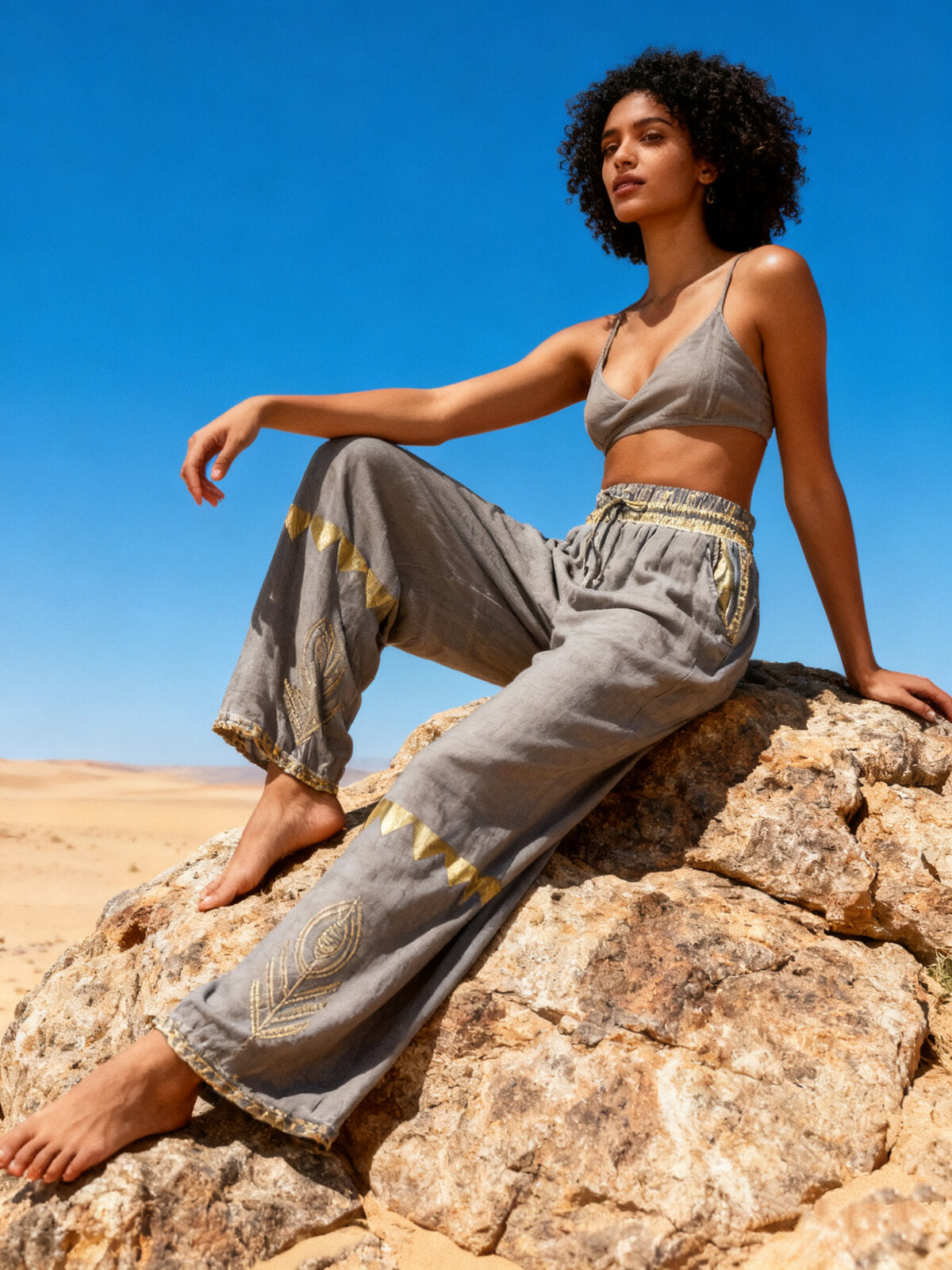 Gold Drift Trousers
