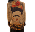 Frida Kahlo Suede Blazer