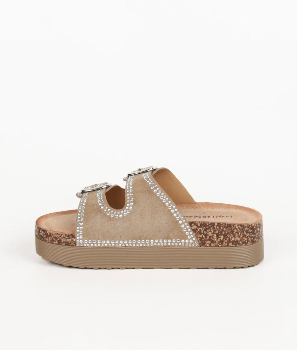 Arizona Platform Studded Sandal