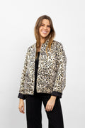 Metallic Leopard Jacket