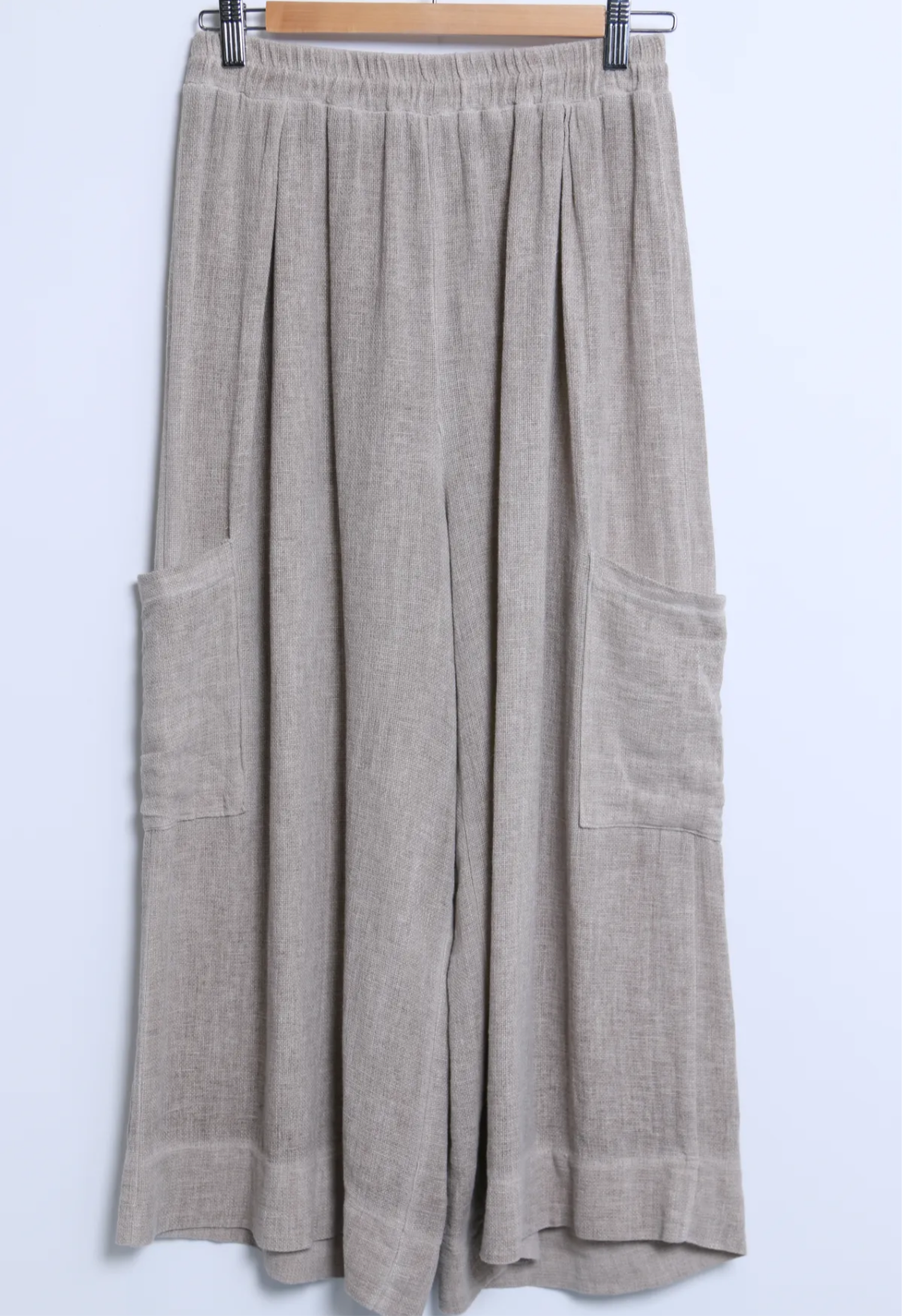 Jilly Linen Wide-Leg