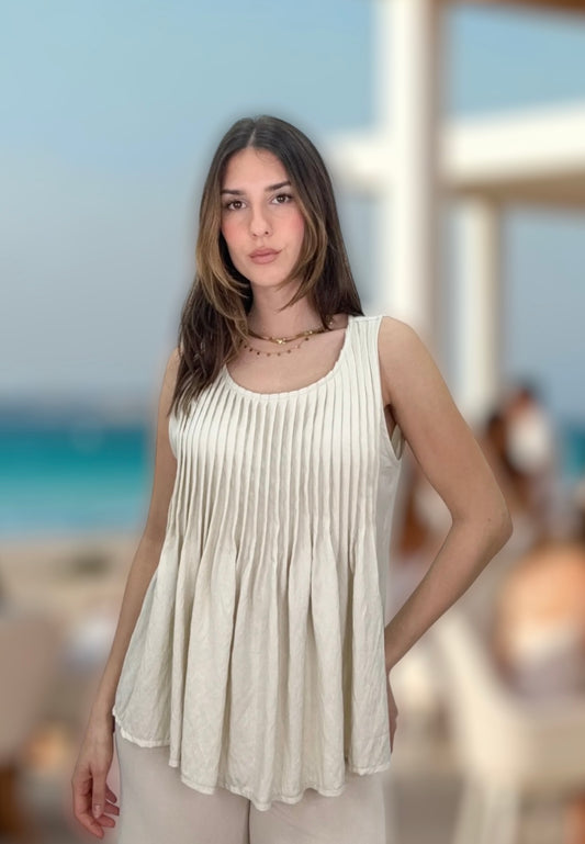 Pleated Top