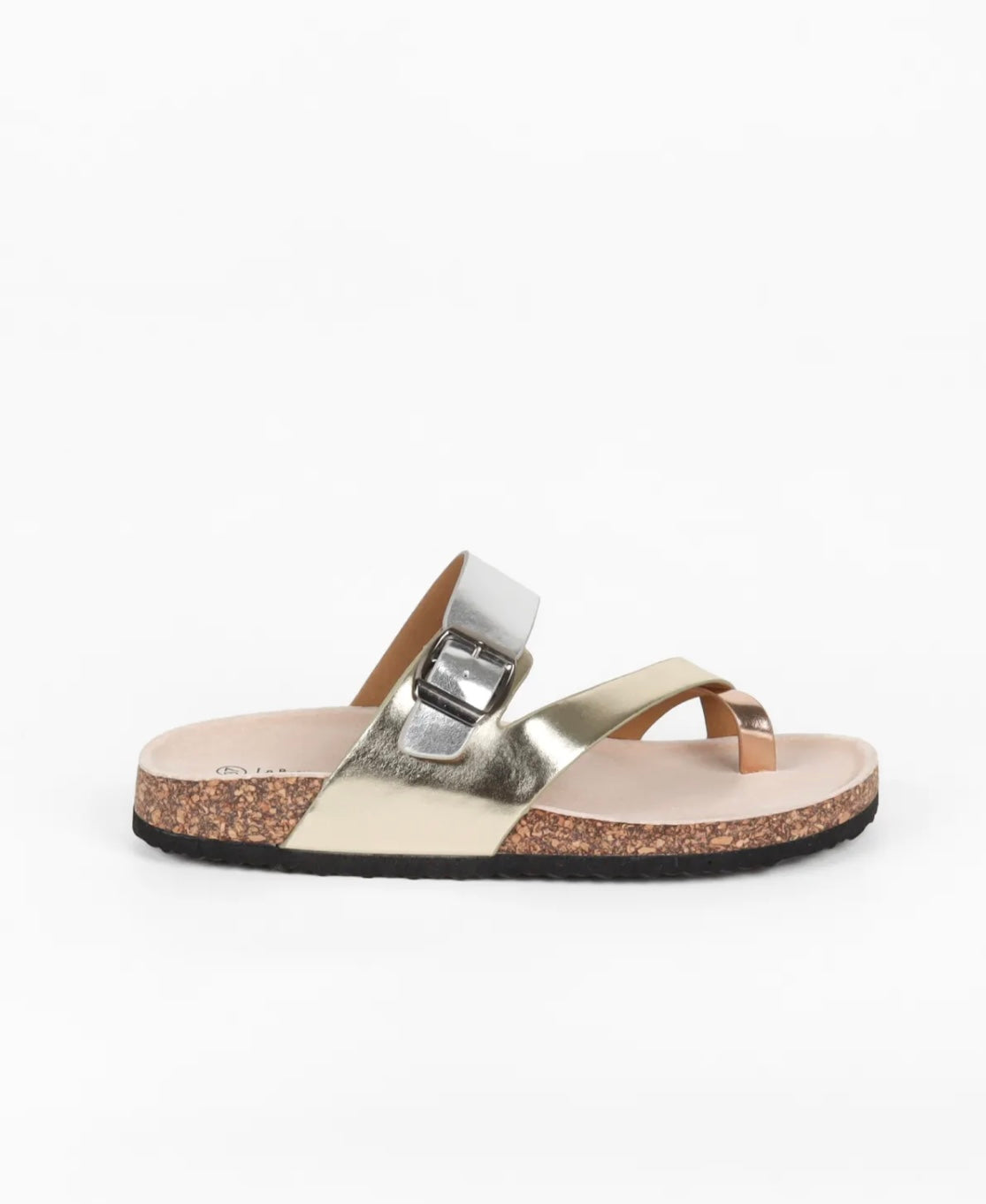 Silver, Gold & Rose Sandal