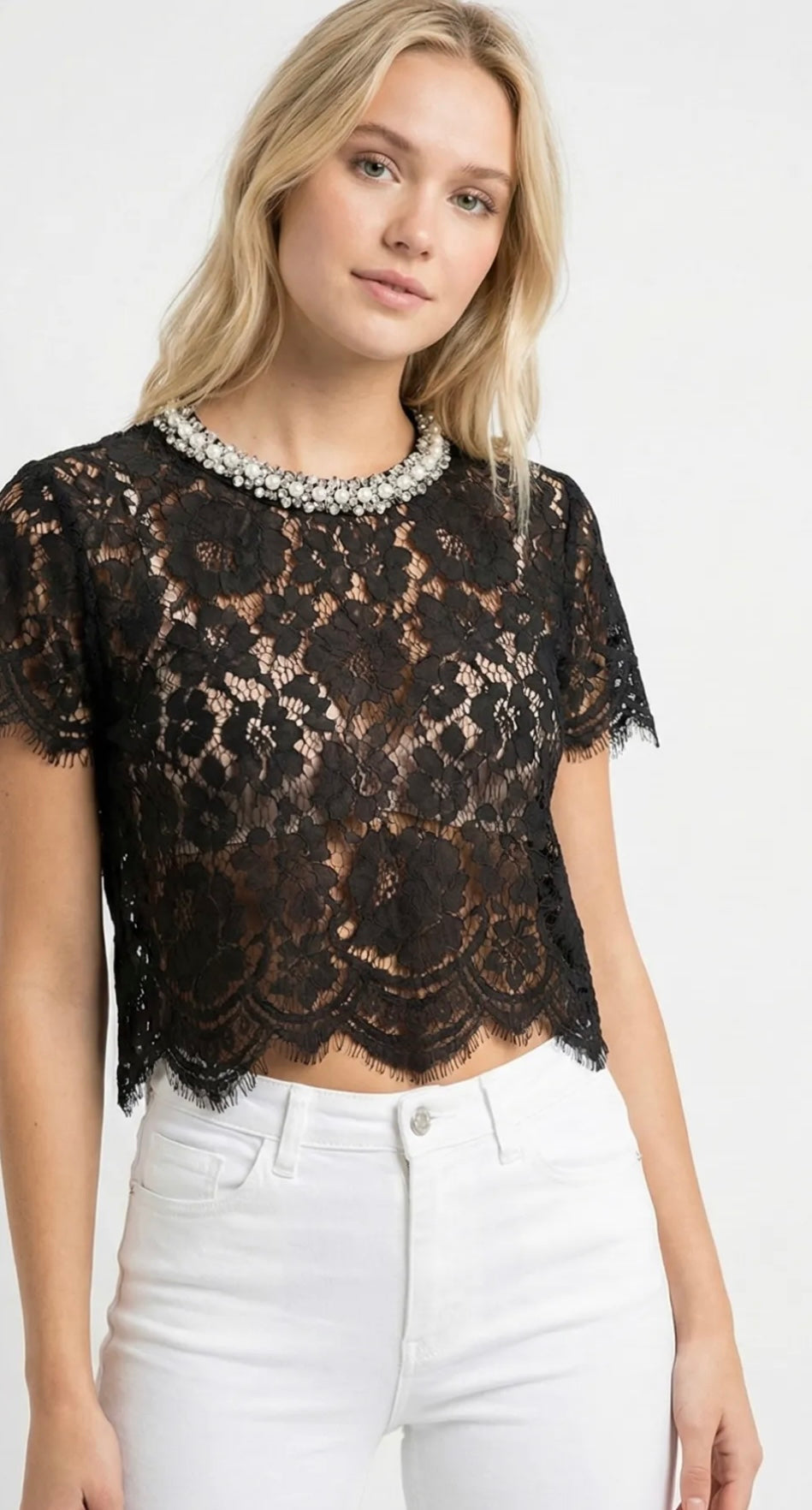 Cyndi Lace Top