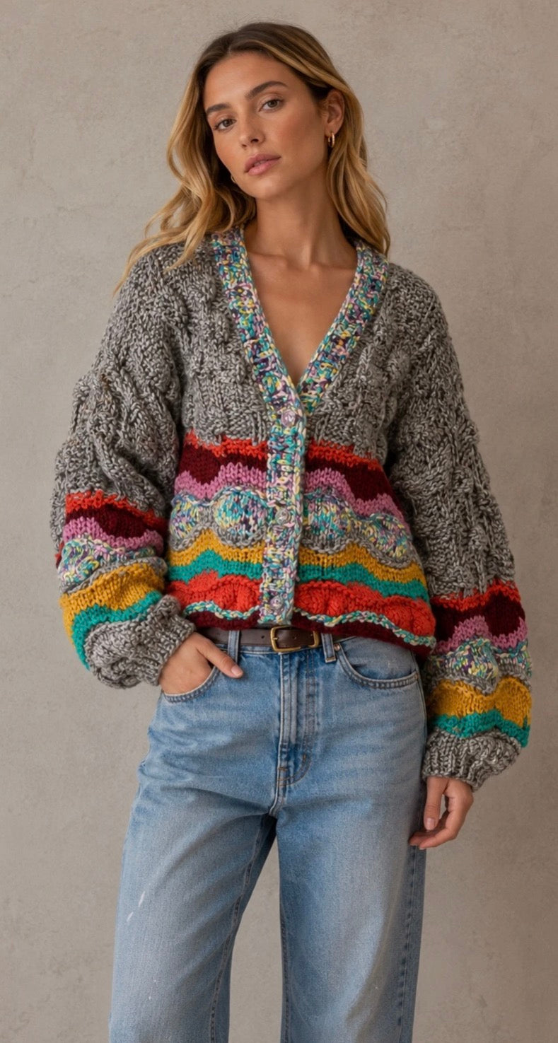 Cindy Cardigan (Grey)