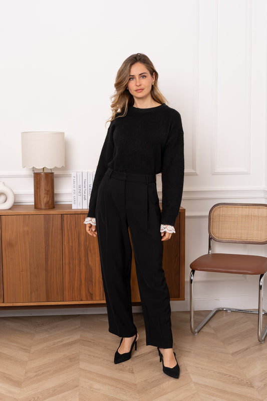 Hepburn Black Trouser