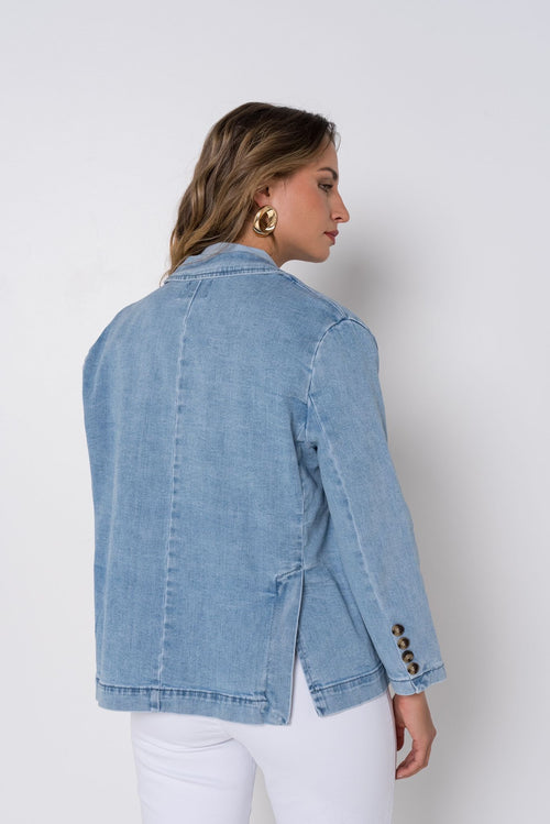 Blazer Style Denim Jacket