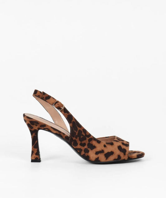 Low-Heel slingback Peep Toe