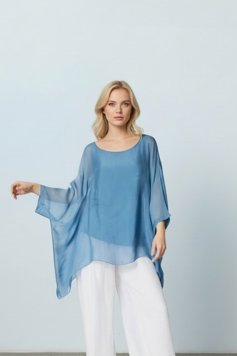 Flo Silk Top