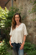 Lisa Broderie Anglaise Top
