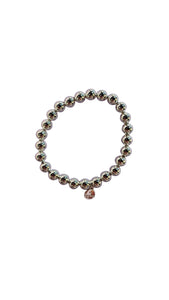 Silver Bead Bracelet