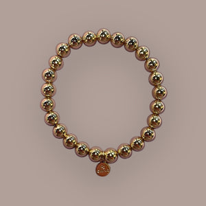 Gold Beaded Bracelet