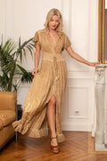 Godess Gold Dress