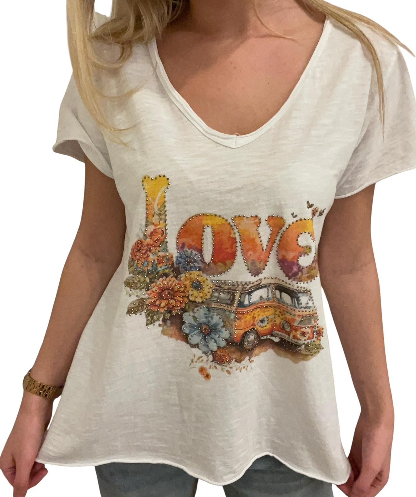 Love VW campervan T-shirt