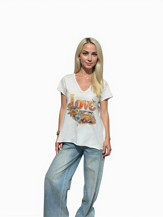 Love VW campervan T-shirt