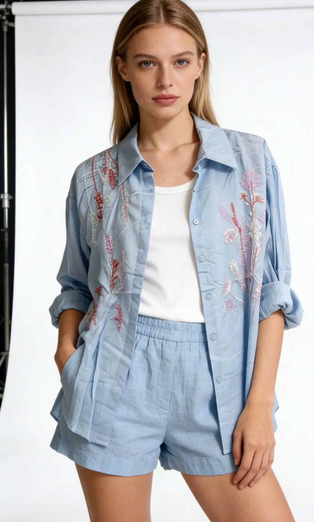 Shirt and Vest Co ord Set