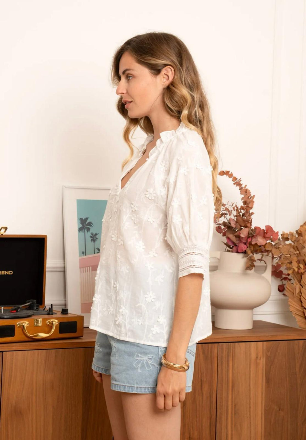 Daisy Shirt Top