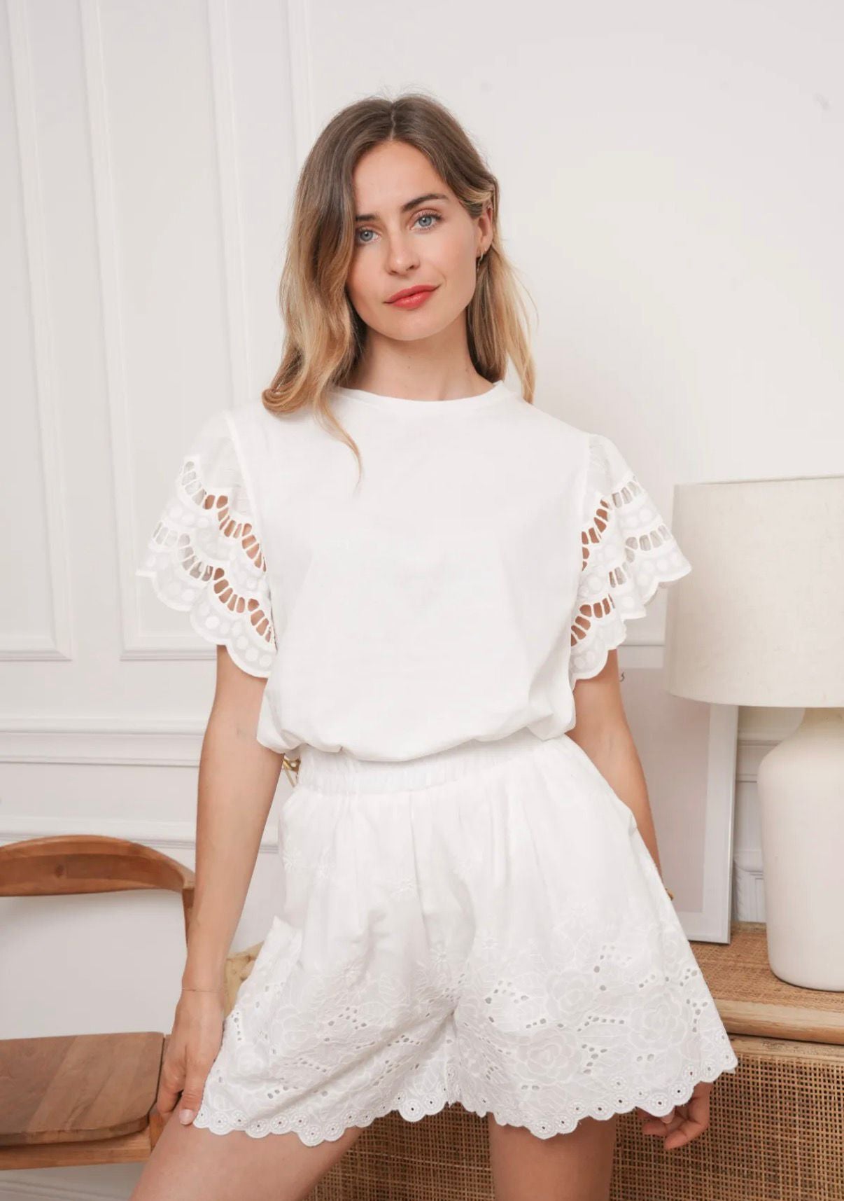 Gracie Frill Top