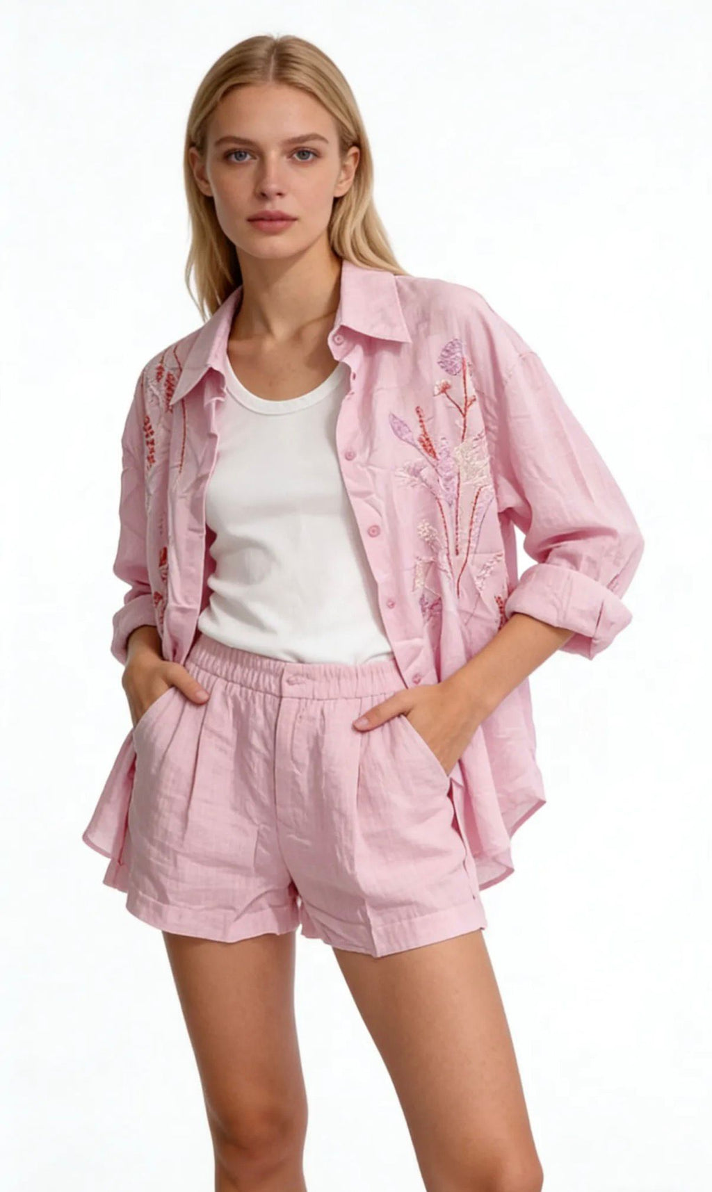 Shirt and Vest Co ord Set